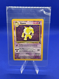 Pokemon TCG Hypno 8/62 Fossil Set Unlimited Holo Rare - Image 1