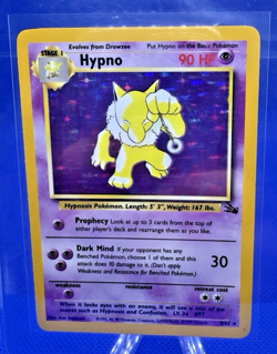 Pokemon TCG Hypno 8/62 Fossil Set Unlimited Holo Rare - Image 4