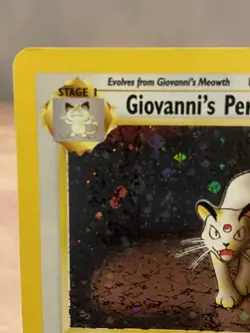 Pokemon TCG Giovanni's Persian 8/132 Gym Challenge Holo Rare Unlimited - Image 5