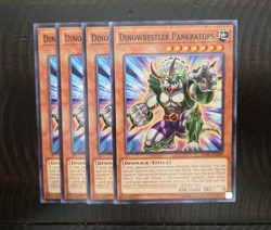 Dinowrestler Pankratops DUDE-EN036 Ultra Rare 1st Edition x19 Card Dinosaur Set - Image 2