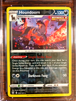 Houndoom Reverse Holo Rare #096 - CGC MINT 9 - 2021 Battle Styles - Pokemon TCG - Image 2