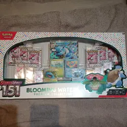 Pokemon TCG 151 Blooming Waters Premium Collection Box - Brand New..,, - Image 1