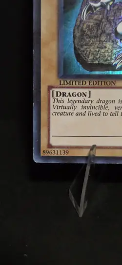 Blue-Eyes White Dragon LC01-EN004 Yu-Gi-Oh Legendary Collection 1 Limited MP - Image 4