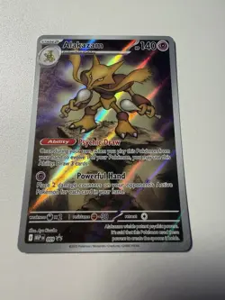 Pokemon TCG - Alakazam - Mega Evolutions 009 - Black Star Promo LP - Image 1