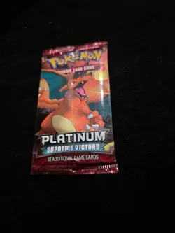 Pokemon Platinum Supreme Victors Booster Pack 2009 Sealed - Charizard Art - Image 1