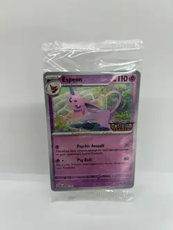 Espeon 086/197 Obsidian Flames Stamped Promo Sealed Pokemon - Image 1