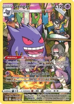 Gengar - TG06/TG30 - Lost Origin Trainer Gallery LP, English Pokemon Lost Origin - Image 1