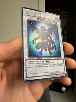 Yugioh Dark End Dragon JUMP-EN044 Ultra Rare Limited Edition LP - Image 2