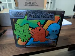 Pokemon TCG Paldea Evolved Elite Trainer Box (ETB) SV02 - Factory Sealed - Image 1