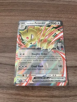 Pokemon Team Rocket's Persian ex Promo 218 Sv10: Destined Rivals Holo - Image 1