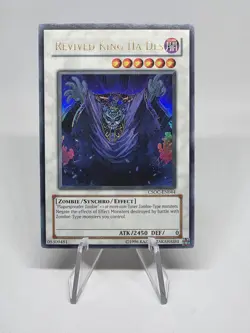 YuGiOh! Revived King Ha Des CSOC-EN044 Ultra Rare Unlimited Edition Edison - Image 1