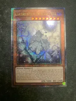 Yu-Gi-Oh! TCG Lady Labrynth of the Silver Castle QCR Secret Rare RA04-EN042 NM - Image 2