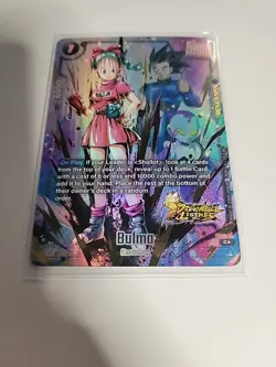 Bulma FS09-14 Dragon Ball Legends Card - Image 2