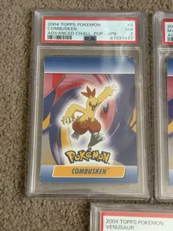 Pokemon Topps Advanced Challenge Pop Up - 5 Card PSA 7 + 6 Bundle - Blue 1st Ed - Image 2