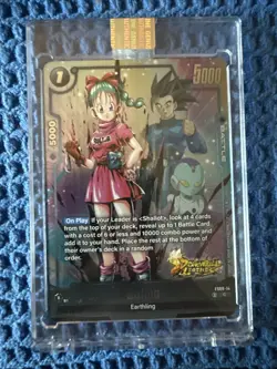 Dragon Ball Card FS09-14 Bulma C english 🪞🔒 - Image 1