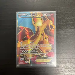 Charizard EX Full Art Flash Fire 100/106 Ultra Rare Holo Pokemon Card - Image 1