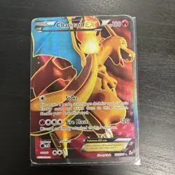 Charizard EX Full Art Flash Fire 100/106 Ultra Rare Holo Pokemon Card - Image 3