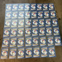Pokemon Base Set ultd common/uncommon lot (23-69, 80-102) NM/LP + 160card binder - Image 5