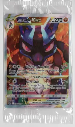 Lucario VSTAR SWSH291 Sword & Shield Promo Card Sealed - Image 1