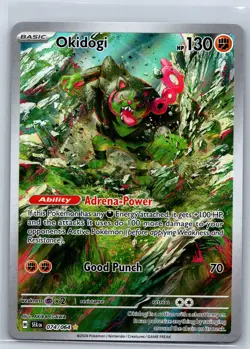 Okidogi - Illustration Rare - Shrouded Fable 074/064 Akira Egawa Pokemon Card NM - Image 1