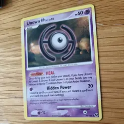 UNOWN H 29/106 POKEMON CARD (GREAT ENCOUNTERS SET) RARE - Image 4