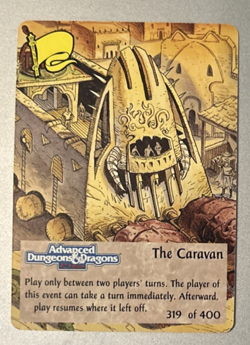 Spellfire CCG Common Card The Caravan - 1st Edition 319 of 400 - Image 1