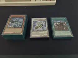 Yu-Gi-Oh Crystron Tournament Ready Deck with Side, 72 Cards, Sleeved & Deckbox - Image 1