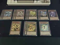Yu-Gi-Oh Crystron Tournament Ready Deck with Side, 72 Cards, Sleeved & Deckbox - Image 2
