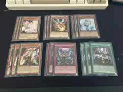 Yu-Gi-Oh Crystron Tournament Ready Deck with Side, 72 Cards, Sleeved & Deckbox - Image 3