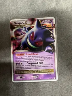 2009 Pokemon Gengar #97 LVL x Arceus Holo Card - Image 1