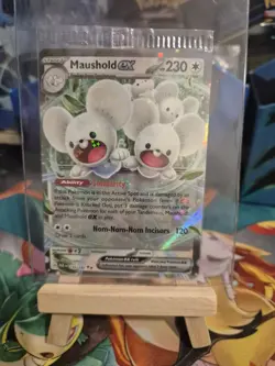 Pokemon Card Maushold EX 155/182 Paradox Rift Double Rare Sealed Near Mint - Image 1