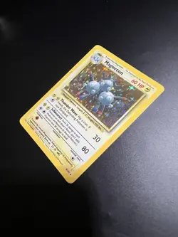 Pokemon TCG Magneton Base Set Holo Unlimited Rare Card 9/102 - Image 2