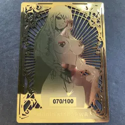 WES - Goddess Story Gold METAL Card - Serial Number #070/100! Marin Dress Up - Image 1