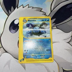 BLASTOISE 37/165 Expedition Base Set - Non Holo Pokemon Card HP - Image 1