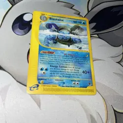 BLASTOISE 37/165 Expedition Base Set - Non Holo Pokemon Card HP - Image 2
