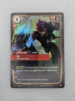 Riftbound Vi Card OGN 036/298 English League of Legends NM Pack Fresh! - Image 1