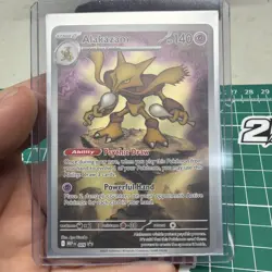 Alakazam 009 Mega Evolutions Promo Pokemon Card Near Mint - Image 1
