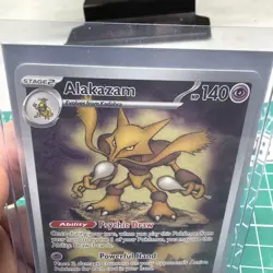 Alakazam 009 Mega Evolutions Promo Pokemon Card Near Mint - Image 2