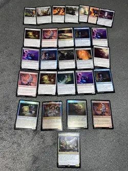 MTG TOYS Themed Artifact Lot ! Magic The Gathering Cards + Xtra - Image 1
