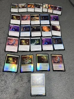 MTG TOYS Themed Artifact Lot ! Magic The Gathering Cards + Xtra - Image 2