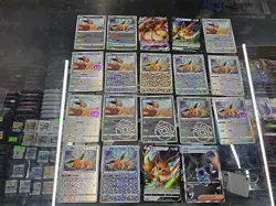 Lot Of Eevee Chinese Gem Pack 2 Pokemon Cards - Image 1