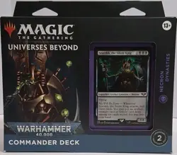 Universes Beyond: Warhammer 40,000 - Necron Dynasties Commander Deck - Sealed - Image 1