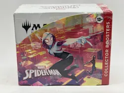 Magic the Gathering MTG Marvel Spider-Man Collector Booster Box Factory Sealed - Image 1