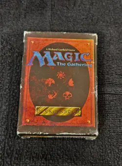 Magic the Gathering Deckmaster 1995 Wizards of the Coast Set w/Box and Book - Image 1