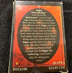 Magic the Gathering Deckmaster 1995 Wizards of the Coast Set w/Box and Book - Image 2