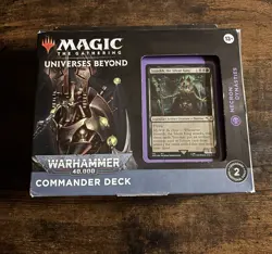 Magic The Gathering Warhammer 40k Commander Deck Necron Dynasties ￼ - Image 1