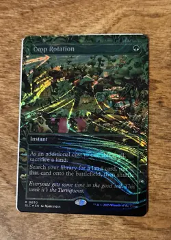 Crop Rotation HALO FOIL - Encyclopedia Secret Lair Magic The Gathering - Image 1