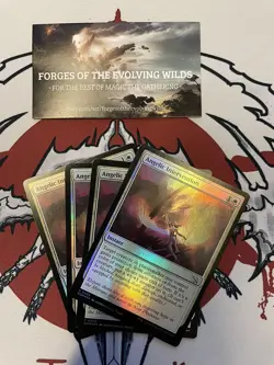 Angelic Intervention x4 4x 4 Foil - MOM - March of the Machine - Image 1