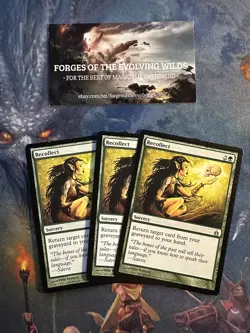 Recollect x3 3x 3 - MTG - Ravnica: City of Guilds - Image 1