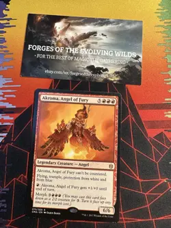 Akroma, Angel of Fury - Commander Anthologies CMA - Image 1